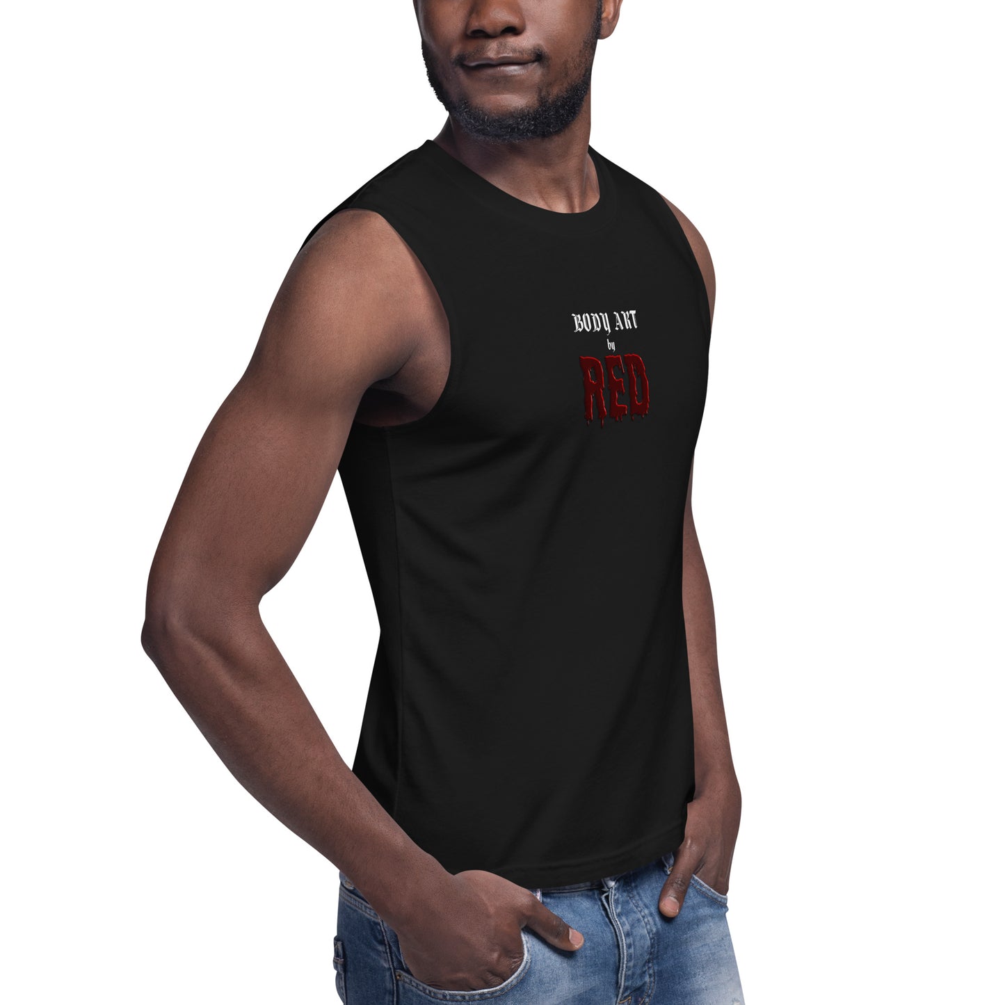 Men’s Muscle Shirt (Front/Back Print)